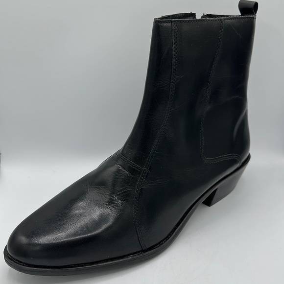 Stacy Adams Santos black men’s boots, size 8M - Picture 2 of 10